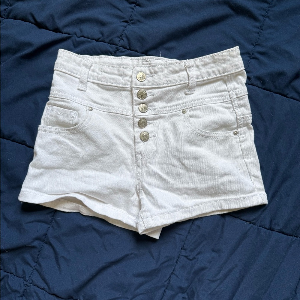 White Women's Denim Shorts